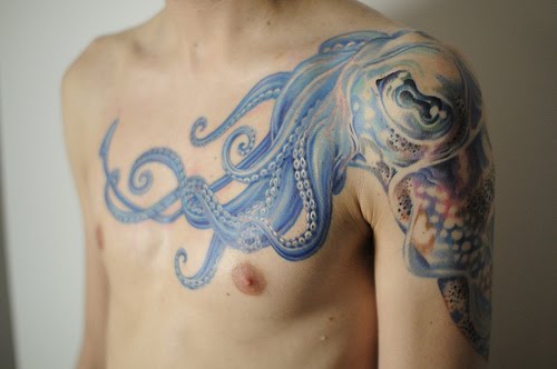 Let's see the meaning of octopus tattoo and some octopus tattoo designs 