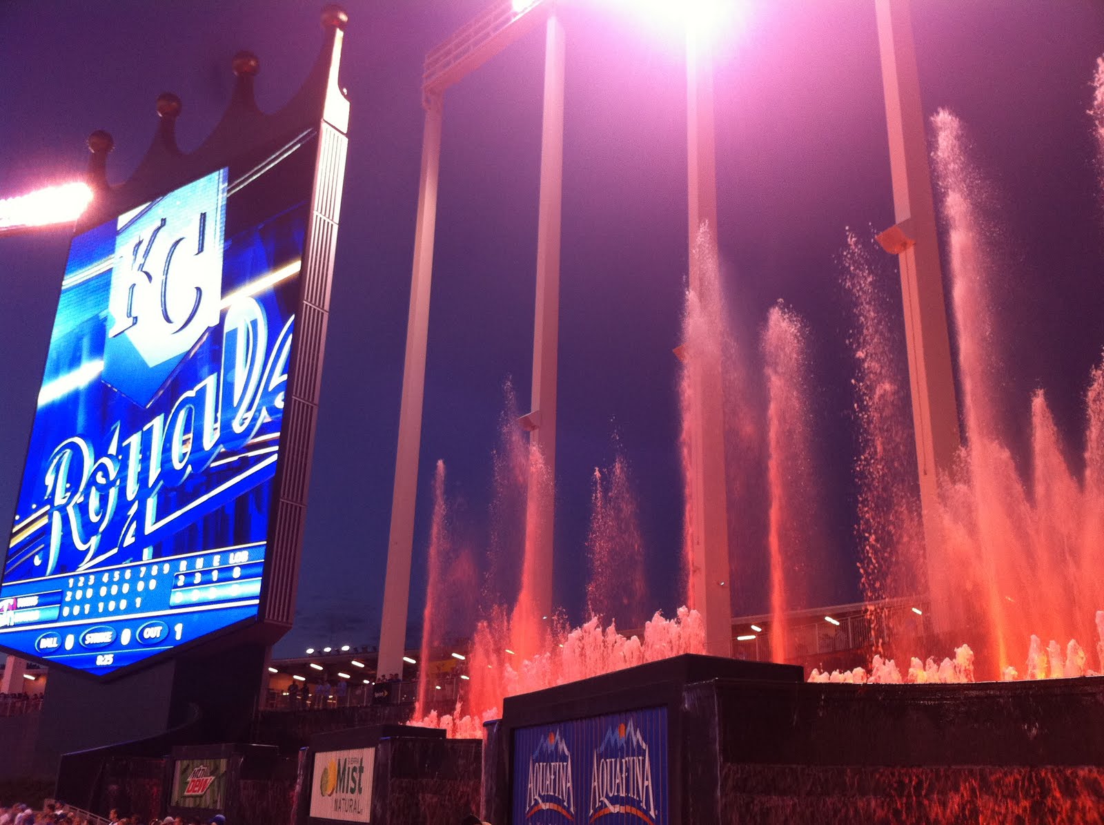 The KooKoo Sports Review Five Ballparks in 2011 Kauffman Stadium