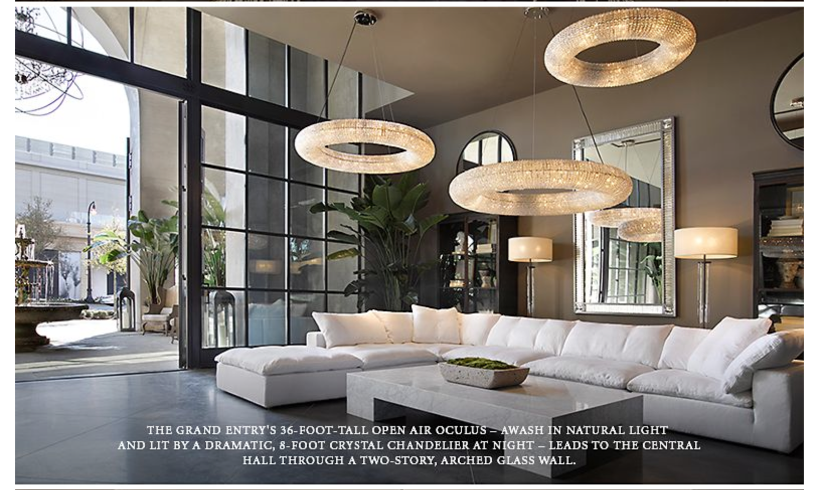 Out Went the Light RH Visit to Atlanta's New Restoration Hardware