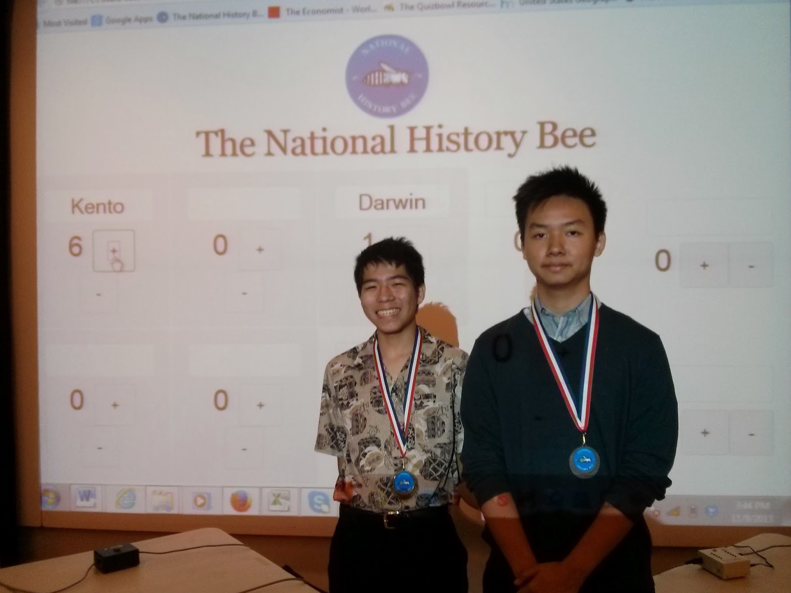 HISTORY IN MOTION! Oahu History Bee and Bowl 2013 Pictures and