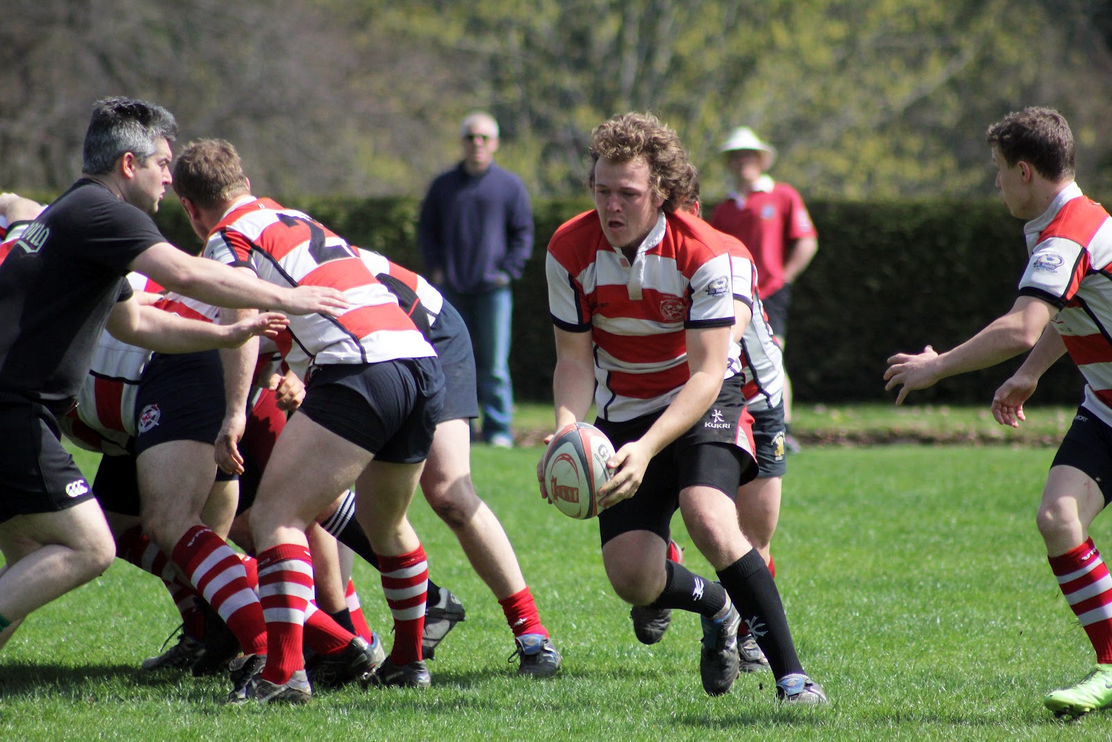 Rowers fight for win Vancouver Rowing Club Rugby