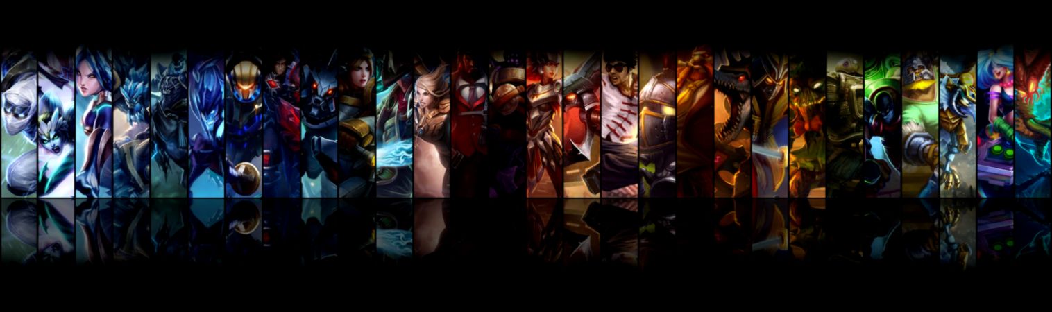 League of Legends Dual Screen Wallpaper by beNN94 on DeviantArt League of Legends Dual Screen Wallpaper by beNN94 on DeviantArt
