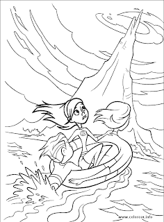 coloring pages of the incredibles   