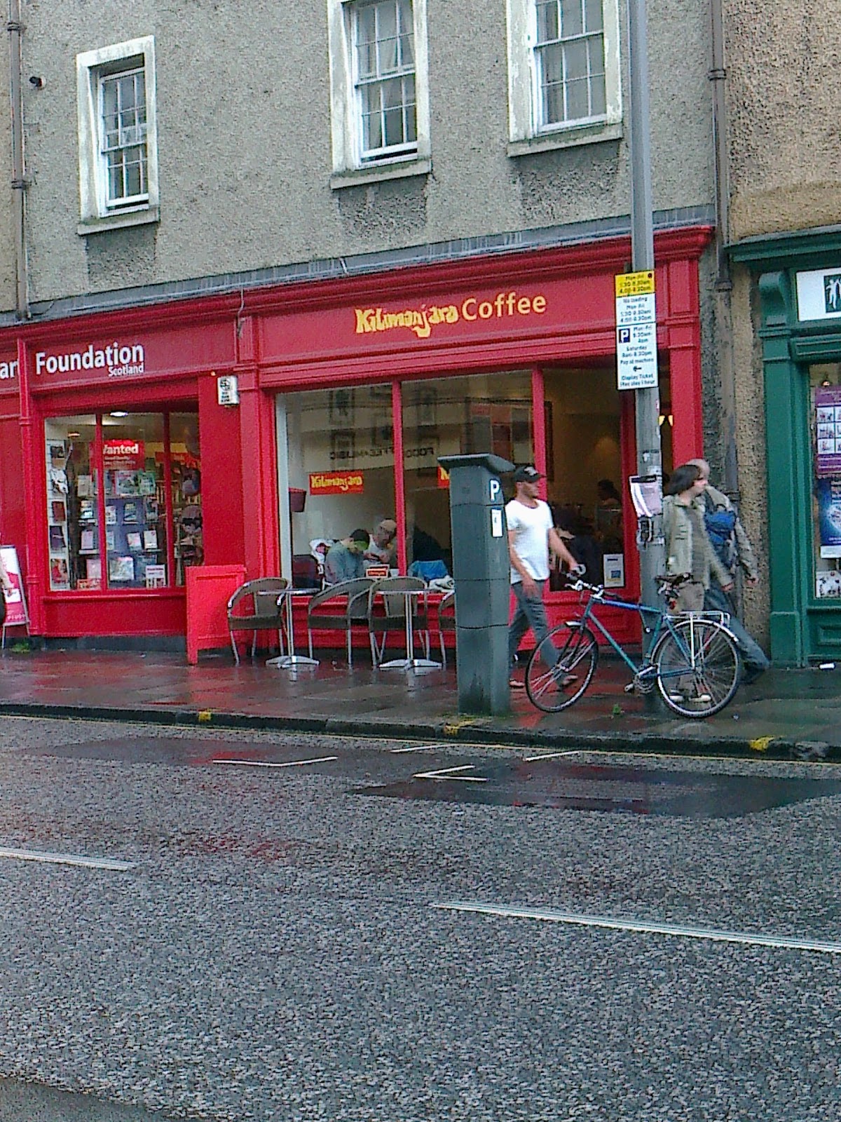 Tea and cake in Edinburgh August 2012