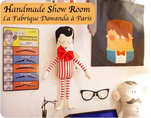 Handmade showroom Dawanda La Fabrique - Photos Chez Violette