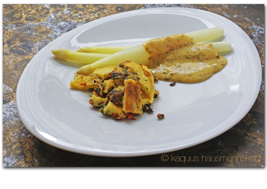 Kaquus Hausmannskost Osterreichisch Spargel Mit Pikantem
