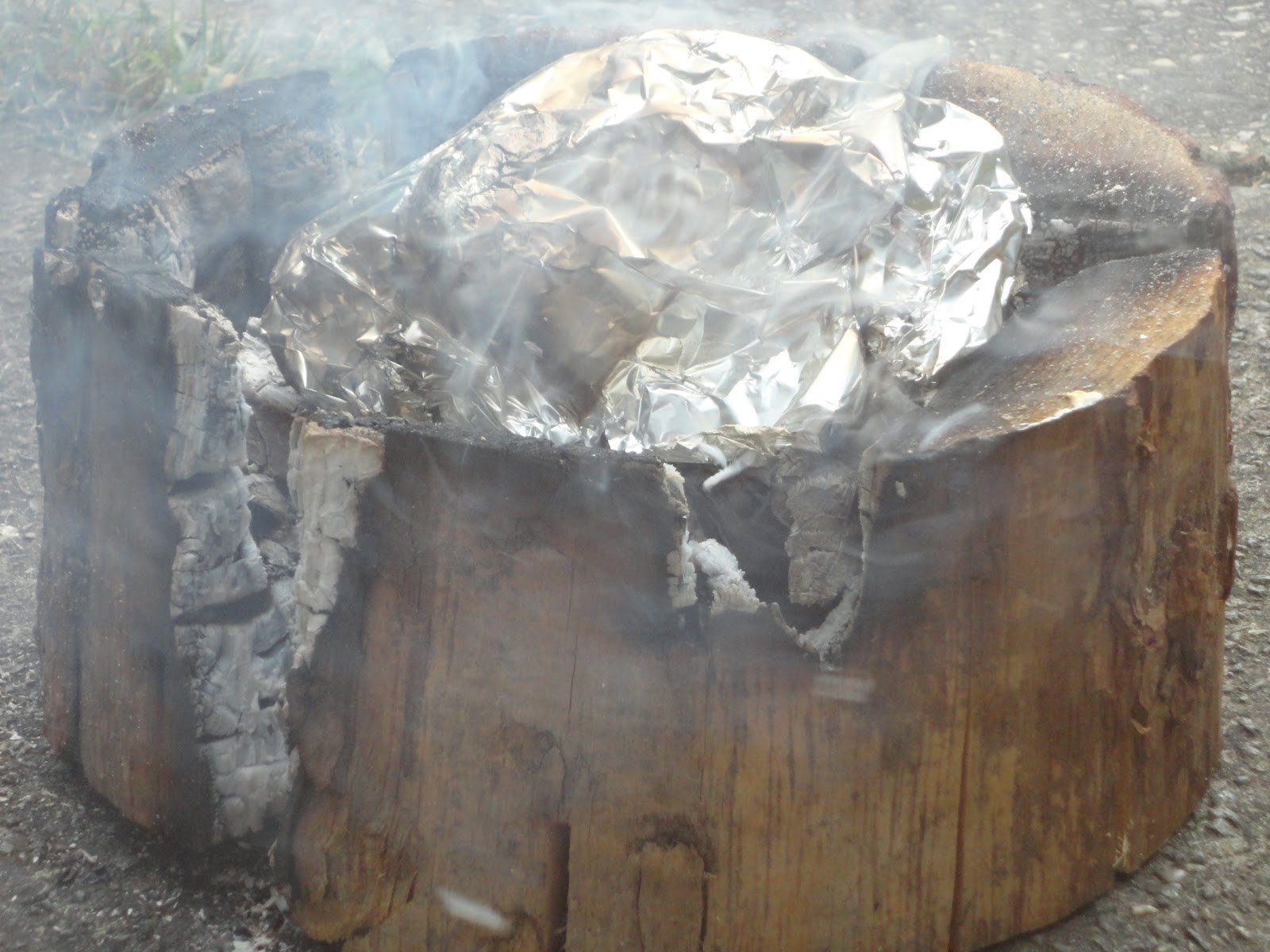 Burnt Tin Foil