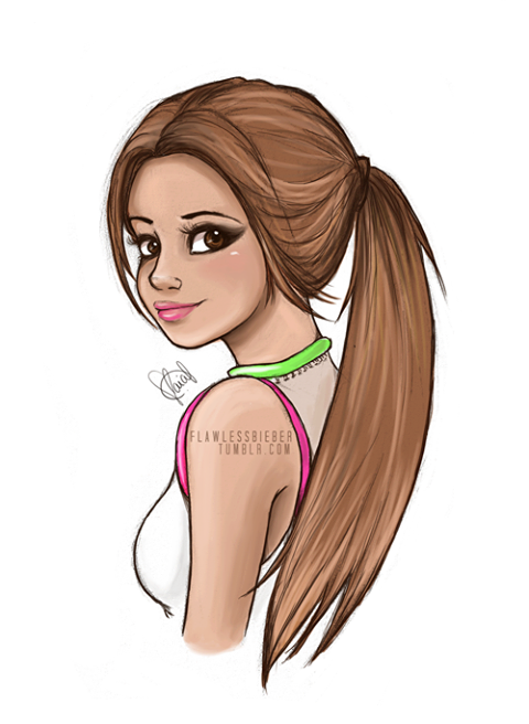 Resultado de imagem para desenho selena gomez png