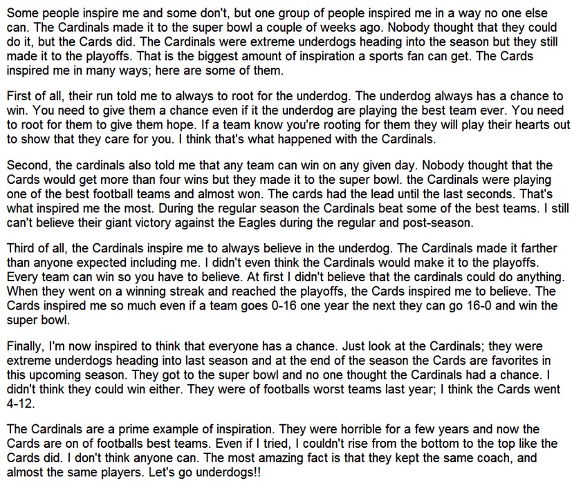 6 paragraph essay