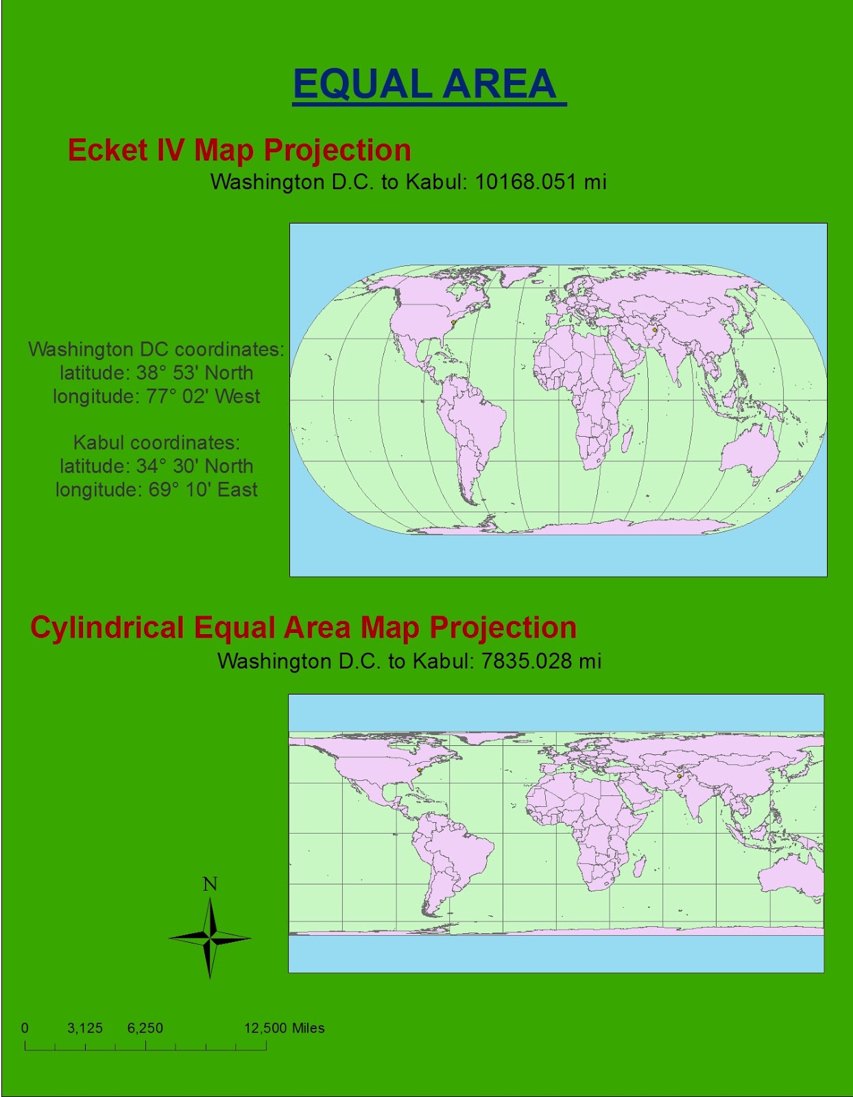 Geographic Information Systems Lab 1 Projections in GIS