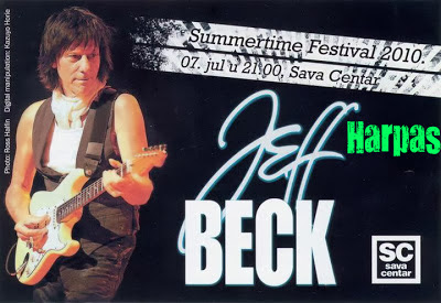 Ο  Jeff Beck  πραγματοποίησε  μια μεγαλειώδη εμφάνιση  στο  Βελιγράδι το 2010 :