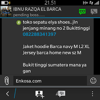 Detail pesanan jersey dan jaket hoodie Ibnu di enkosa sport testimoni enkosa sport toko online jersey bola terpercaya lokasi di jakarta