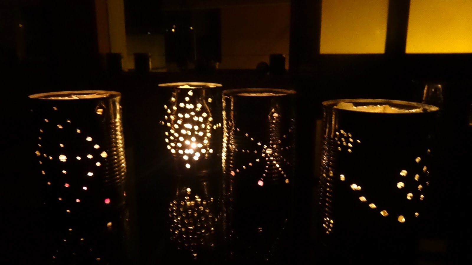 Meanderings, Adventures, and Crafty Inspirations DIY Tin Can Lanterns