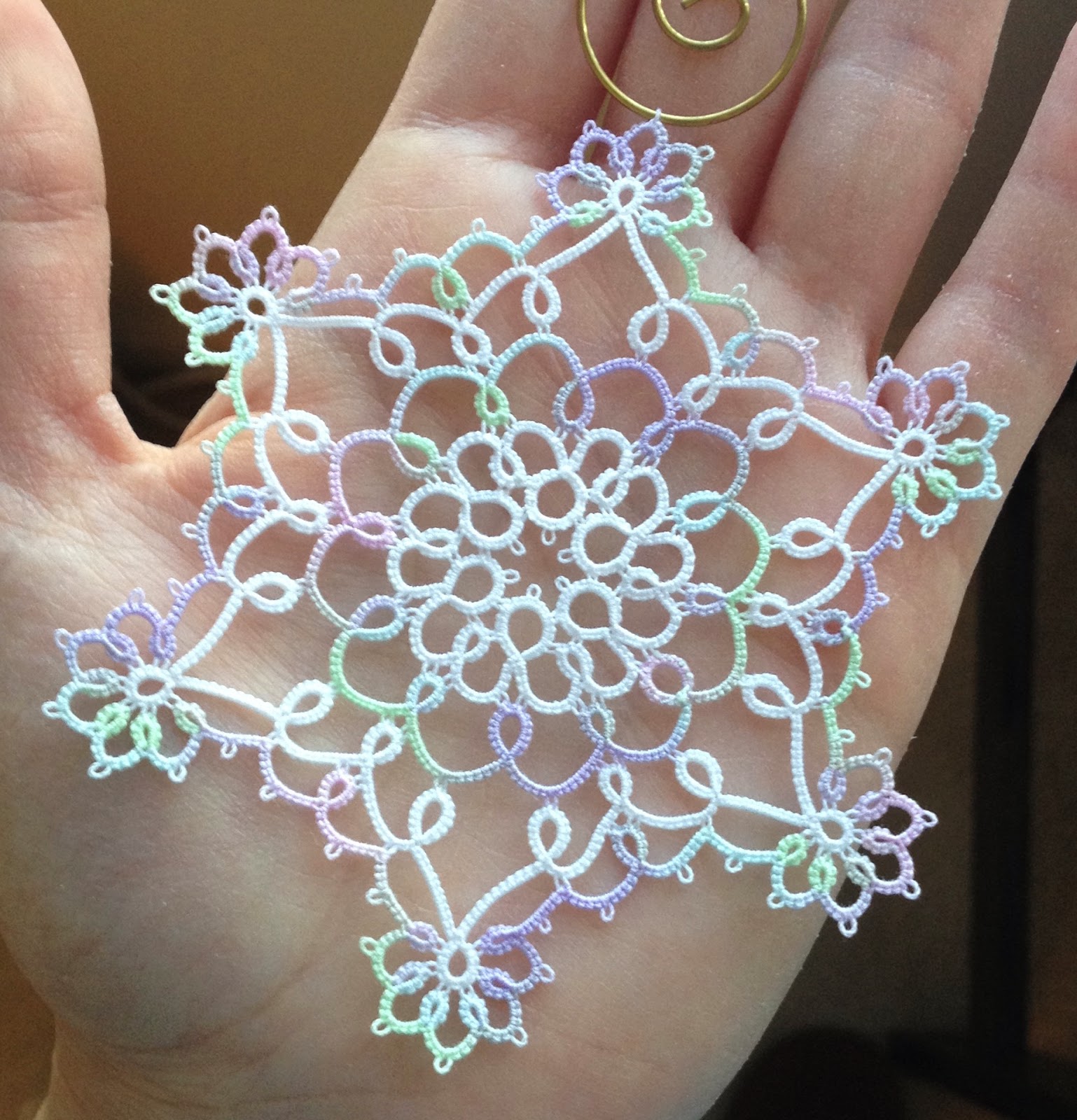Tatting by the Bay Free Pattern Rosaleen