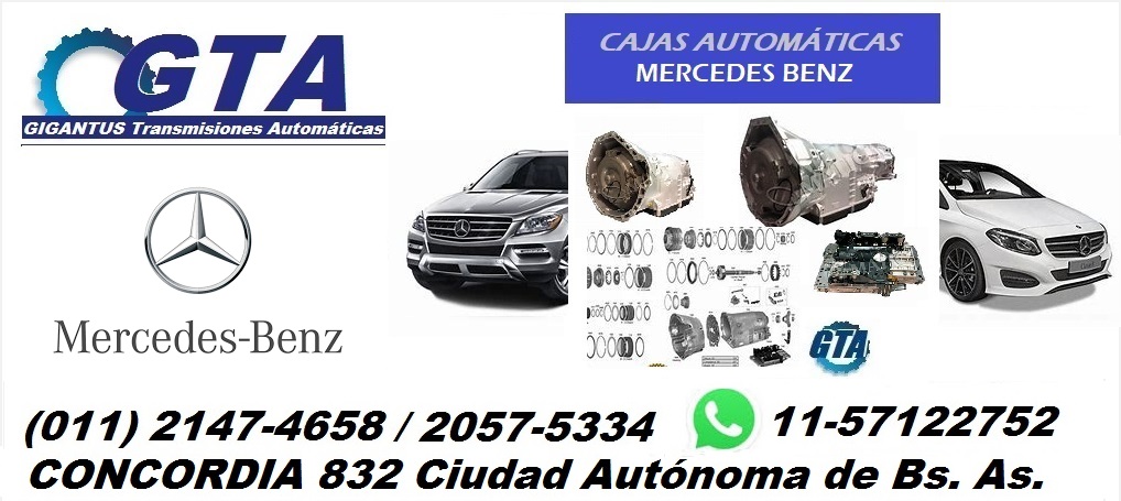 Cajas Automáticas Mercedes Benz