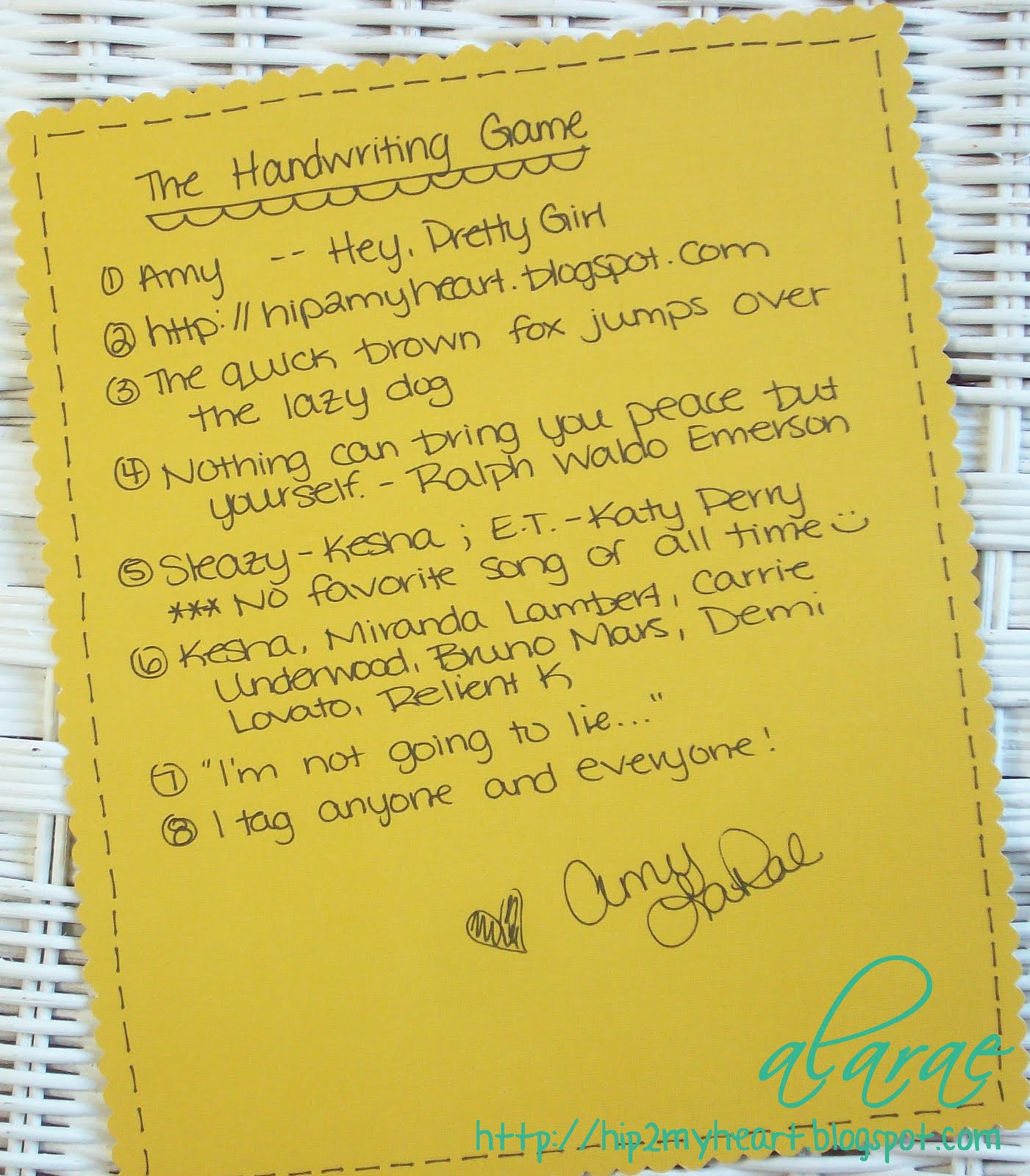 How to write like a girl handwriting image