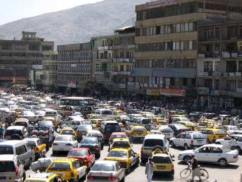 Kabul is a rush city. and it kabul afghanistan city. Kabul is a rush city. and it