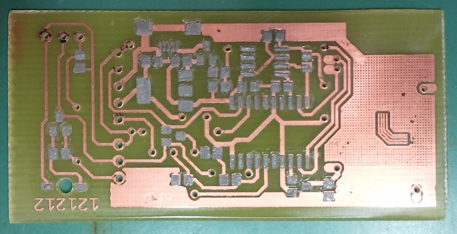 BonyBrown's... "Stuff" Homemade solder paste stencil