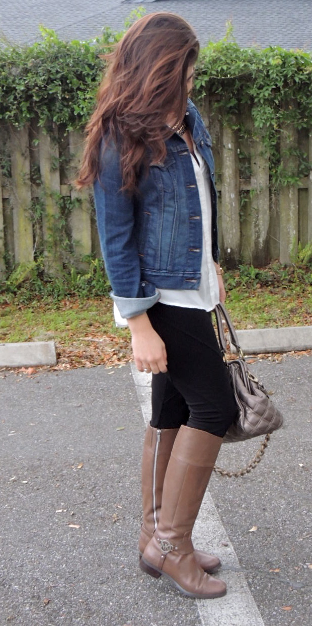 Simple Easy Style Boots in April