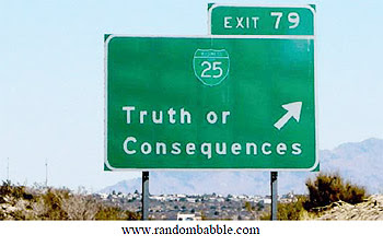 Truth Road Sign Truth Road Sign