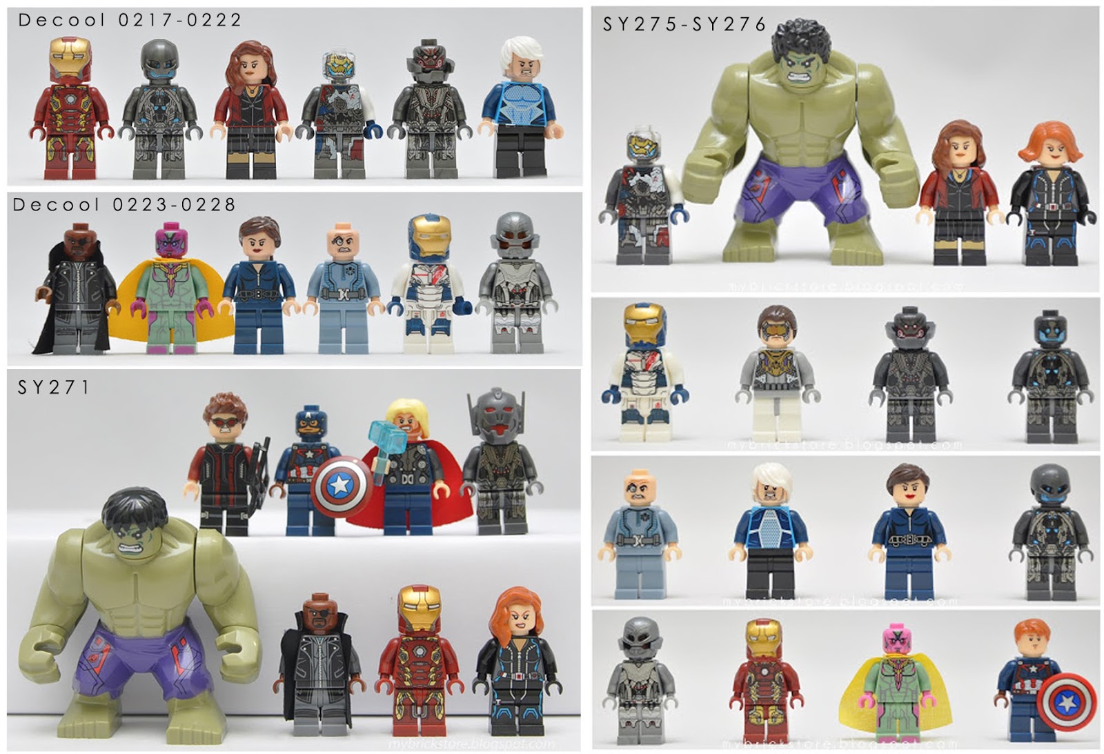 decool minifigures