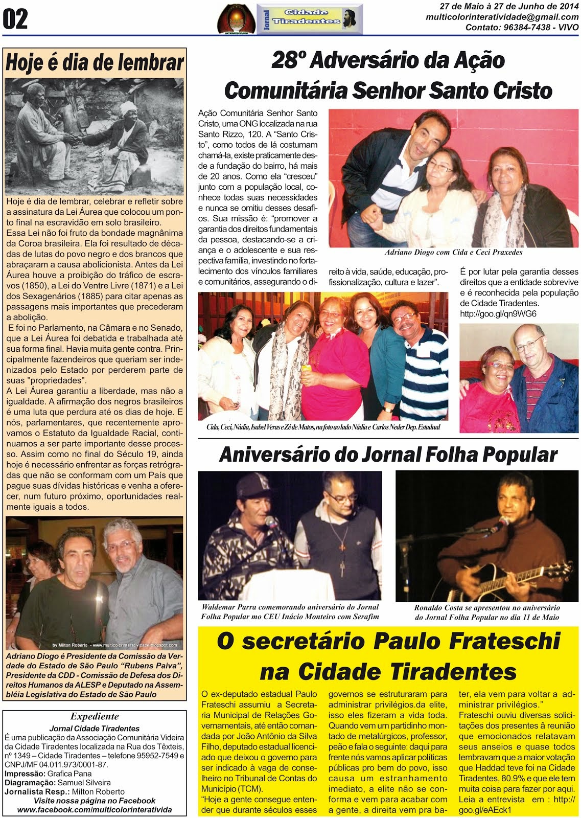 Jornal Cidade Tiradentes