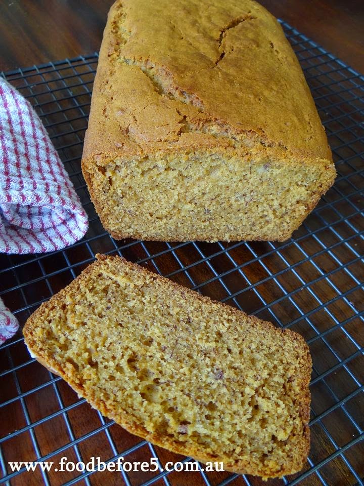 Simple home cook Banana & maple syrup bread