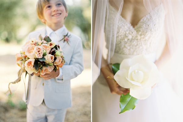 White Rose Bouquet Wedding