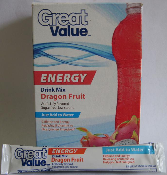 Caffeine King Great Value Dragon Fruit Energy Drink Mix Review