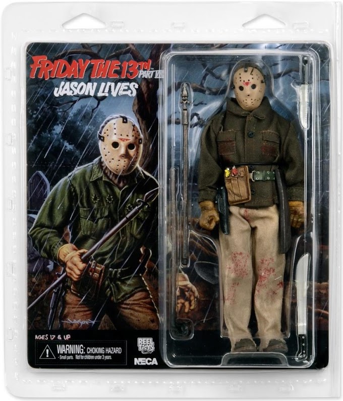 NECA Unveils 'Jason Lives Friday The 13th Part 6' Jason Voorhees Mego