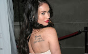 Megan Fox tatuagem famosas 