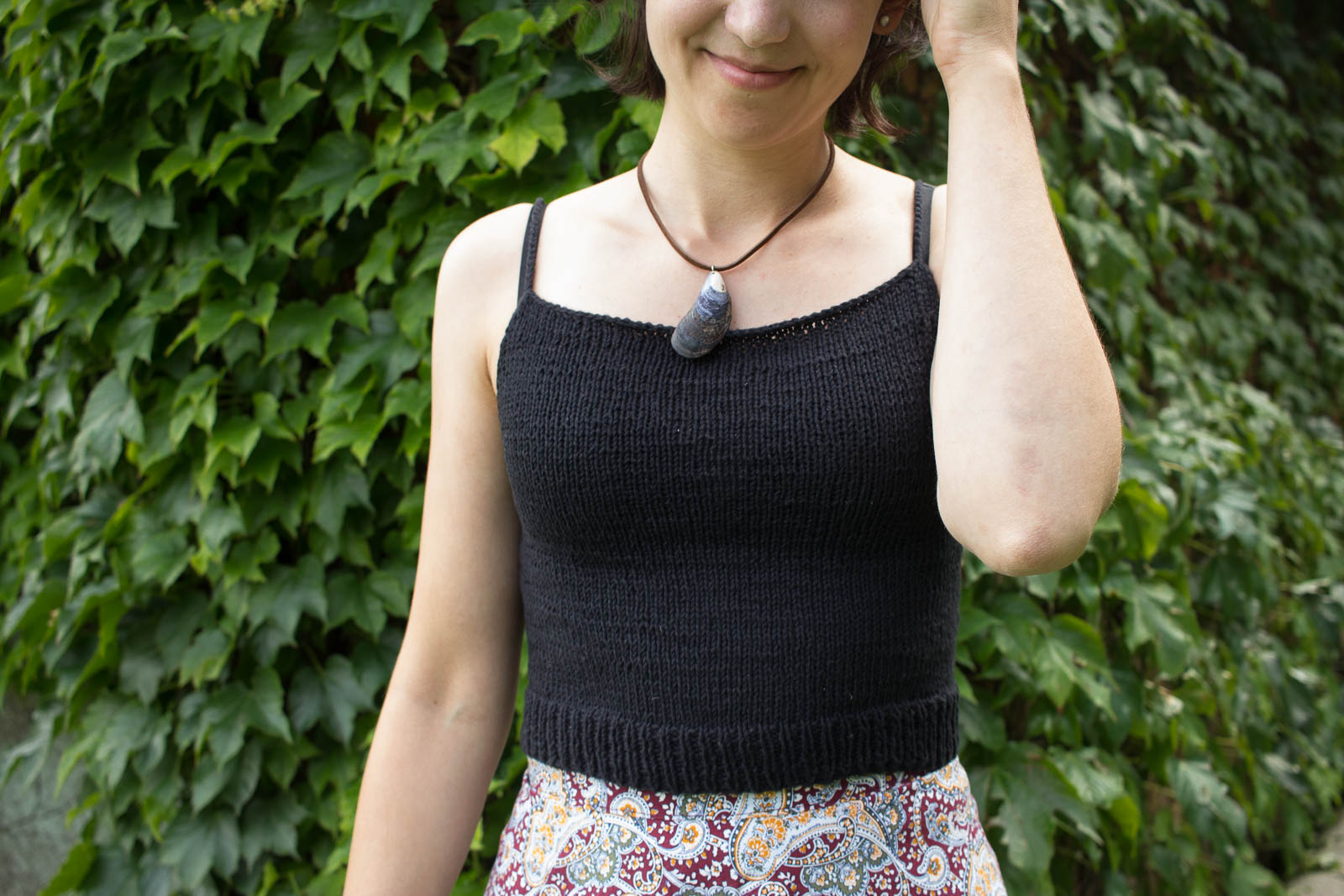 Kostenlose Anleitung für ein gestricktes Sommertop