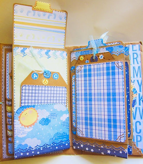 Jubilee Crafts Modified Paper Bag Baby Boy