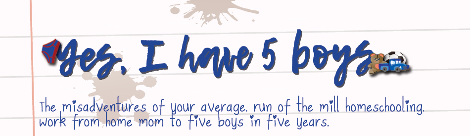 Yes, I Have 5 Boys