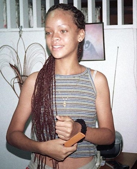 Rihanna When She Was Little