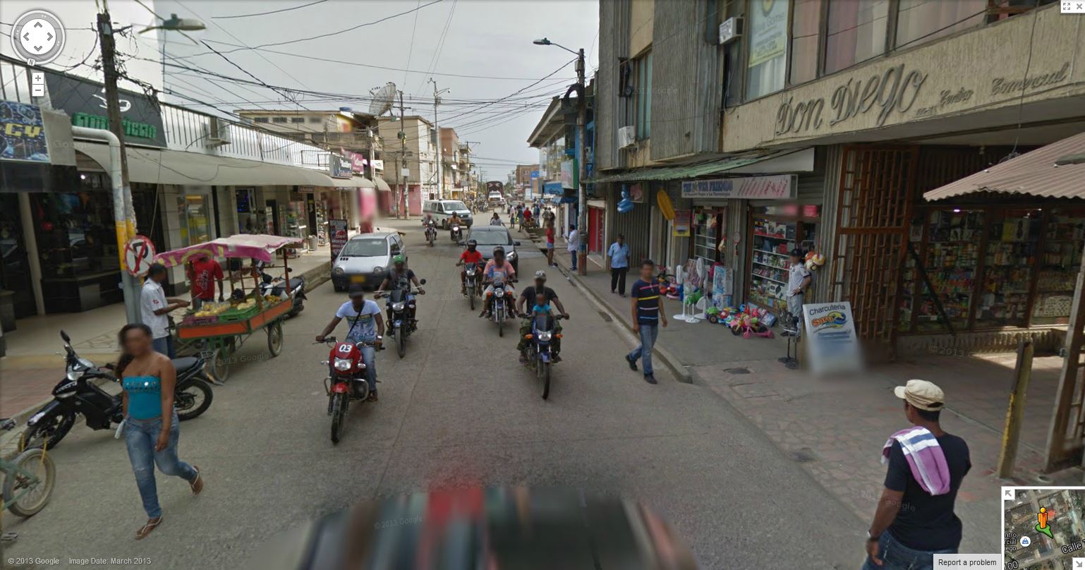 Favourite g. streetview In Turbo, Colombia, on Carrera 13.