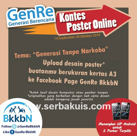 Kontes Poster Online Berhadiah 2 Smartphone Android