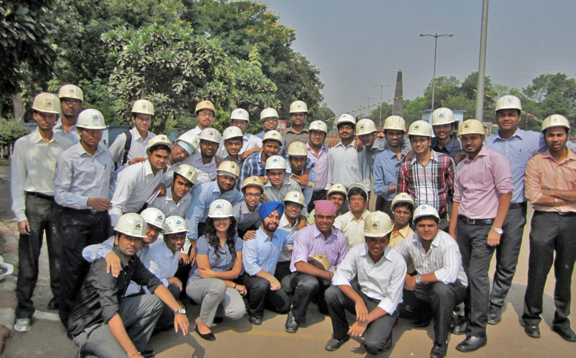 OPEP INDUSTRIAL VISIT TO BHILAI STEEL PLANT