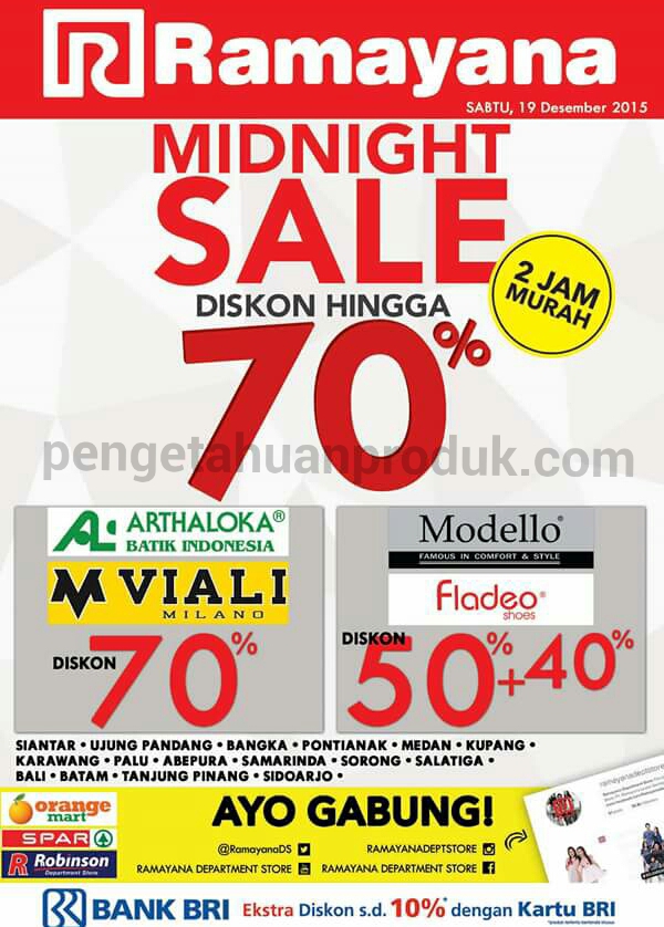 Promo Ramayana Departmen Store Desember 2015 Promo Ramayana Departmen Store Desember 2015