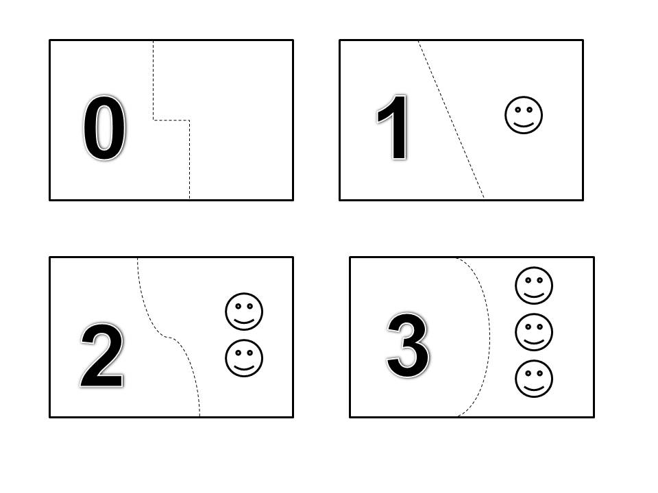 Atividade para imprimir: Quebra-cabeça numérico Quebra-cabeça para  trabalhar número e quantidade correspon…