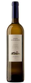 bottle shot of Pazo Senorans Albarino