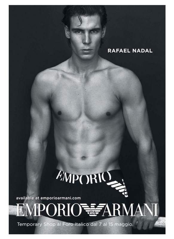 rafael nadal armani underwear ad. rafael nadal armani underwear