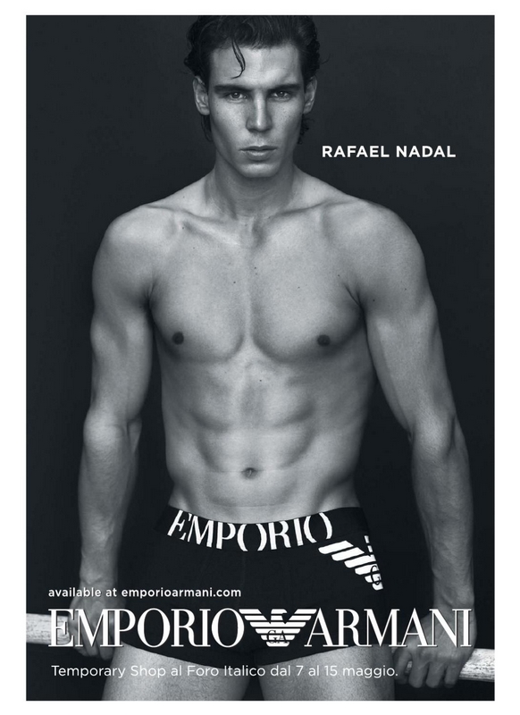 rafael nadal armani advert. S/S 2011 Ad - Rafael Nadal