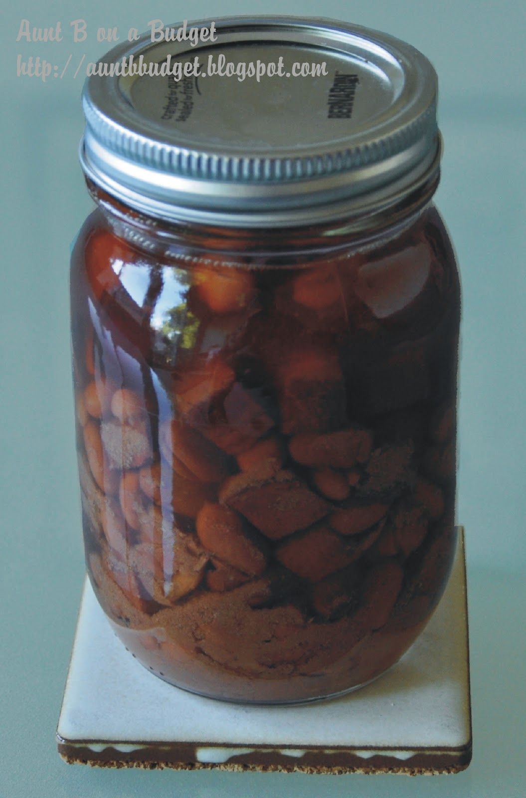 Aunt B on a Budget Slow Cooker Pinto Beans With Ham, and How to Can Them