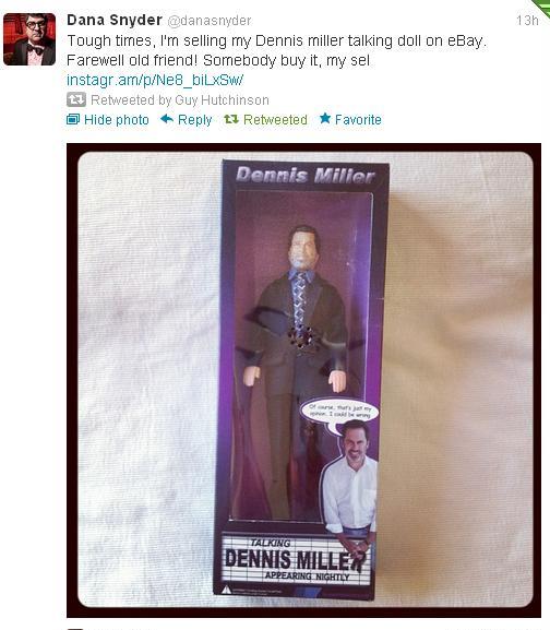 Dennis Miller Doll