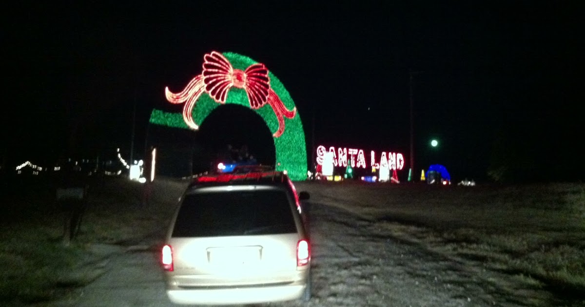 THREE? THREE!! Tristan is Three! Santa Land in Tyler, TX
