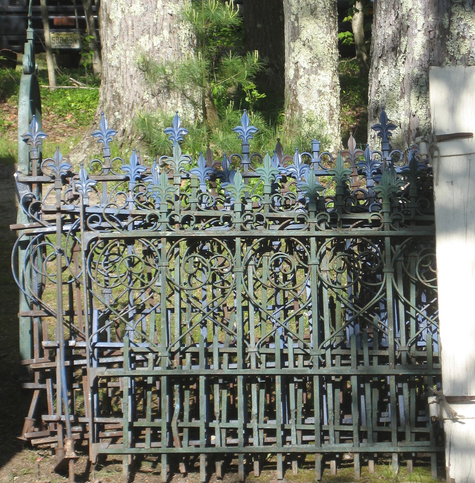 Wrought iron fence Iron fence, Old fences, Wrought iron fences