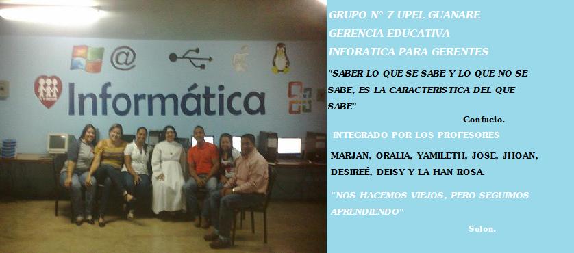 Grupo7 Informática Educativa Guanare