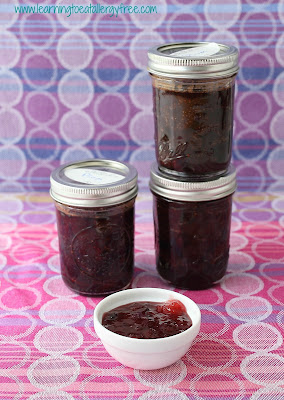 Make-at-home Plum Jam makes a fantastic hostess gift!