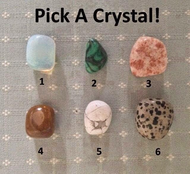 Pick A Crystal and see what it reveals 